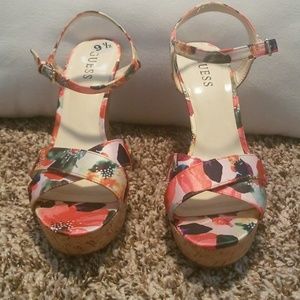 Guess wedges worn once